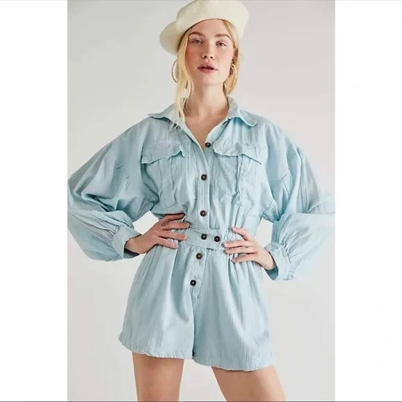 Free People Jen's Pirate Booty
Satisfaction Romper Size L - Picture 5 of 11